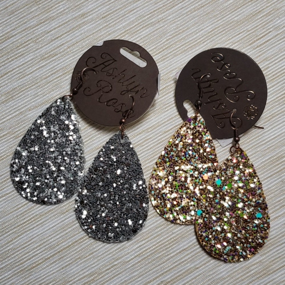 Glitter earrings